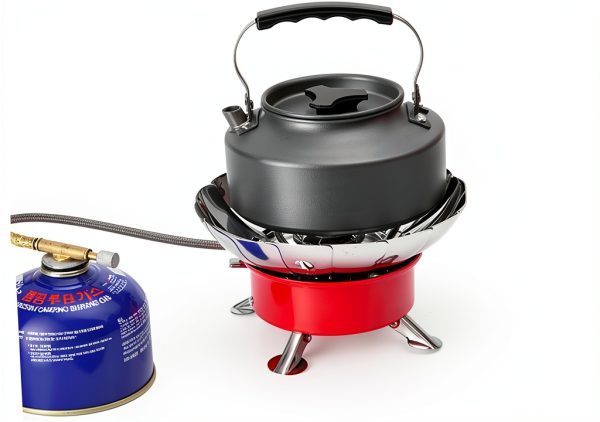BESPORTBLE Furnace End Camping Stove Stainless Steel Modern-2