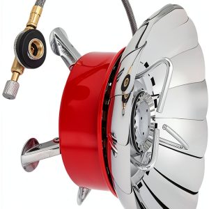 BESPORTBLE Furnace End Camping Stove Stainless Steel Modern-0