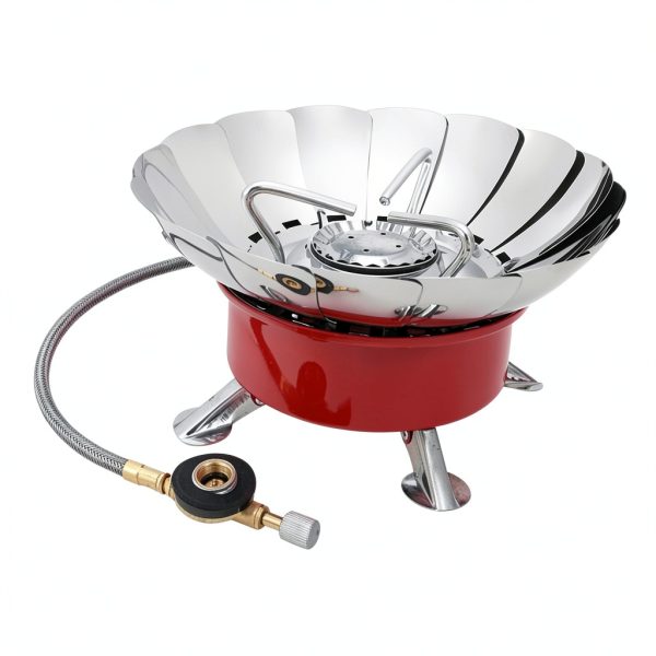 BESPORTBLE Furnace End Camping Stove Stainless Steel Modern-7