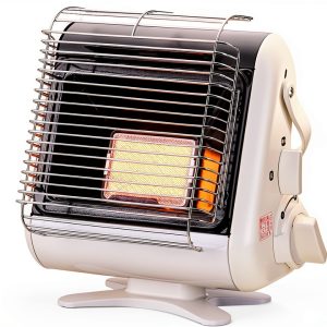Iwatani Portable Gas Stove White Radiant Burner Home Heating-0