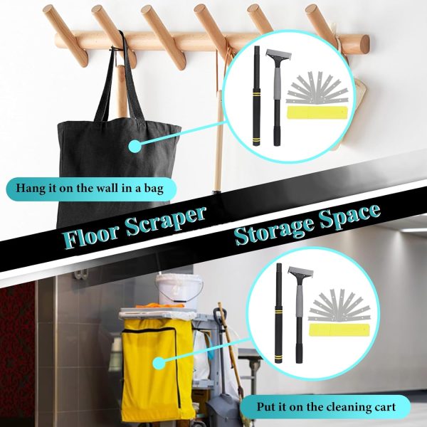 Frebuta Floor Scraper Heavy Duty Iron Pipe Multi Purpose-7