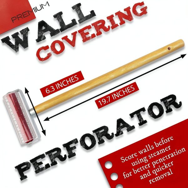 Perforax Wallpaper Perforator Stainless Steel Spikes-1