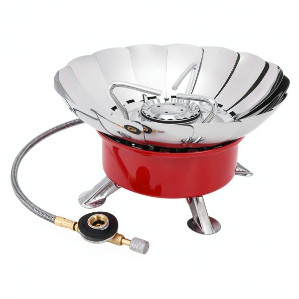 BESPORTBLE Furnace End Camping Stove Stainless Steel Modern-1