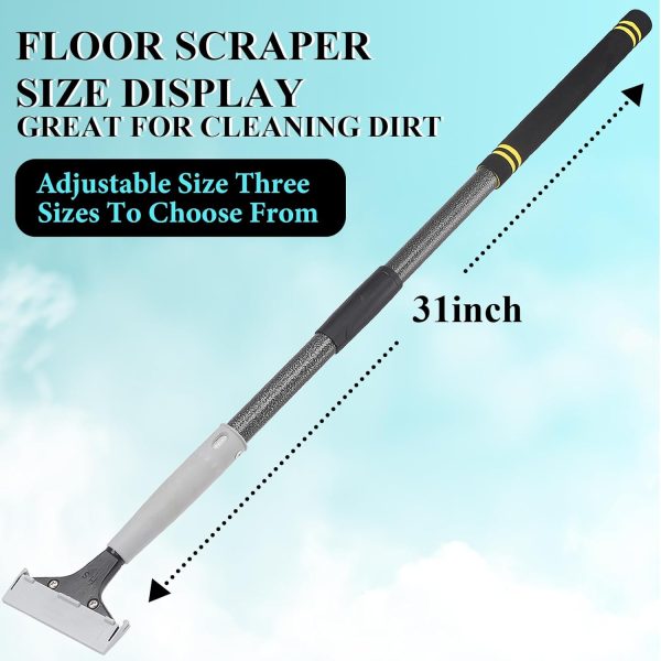 Frebuta Floor Scraper Heavy Duty Iron Pipe Multi Purpose-1