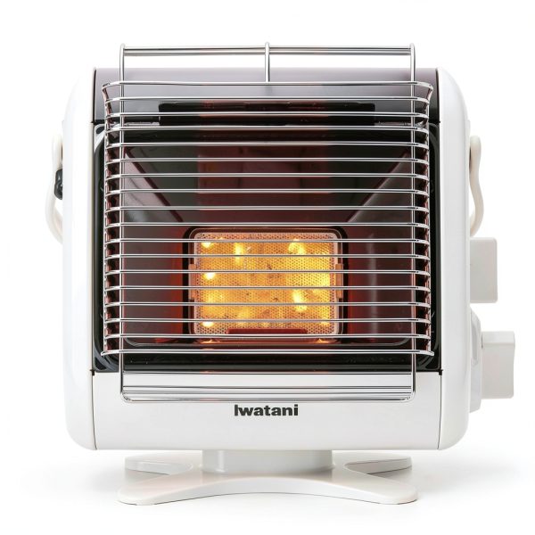 Iwatani Portable Gas Stove White Radiant Burner Home Heating-1