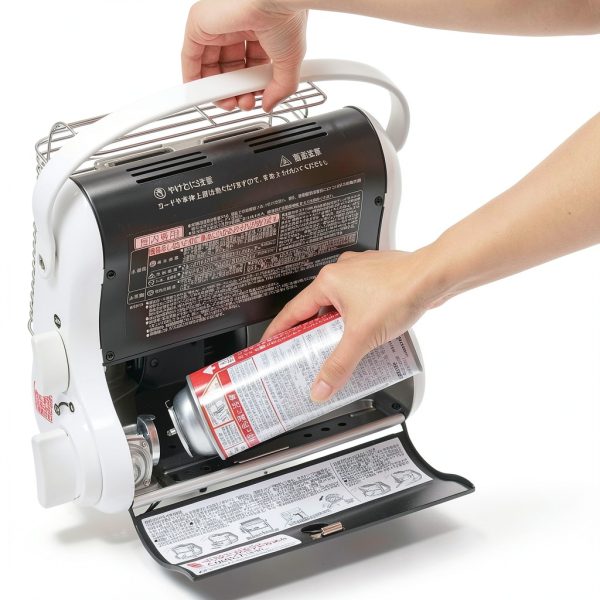 Iwatani Portable Gas Stove White Radiant Burner Home Heating-3