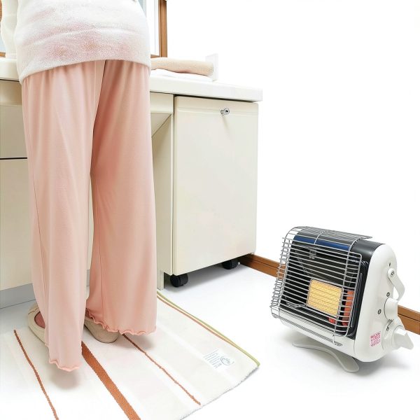 Iwatani Portable Gas Stove White Radiant Burner Home Heating-6