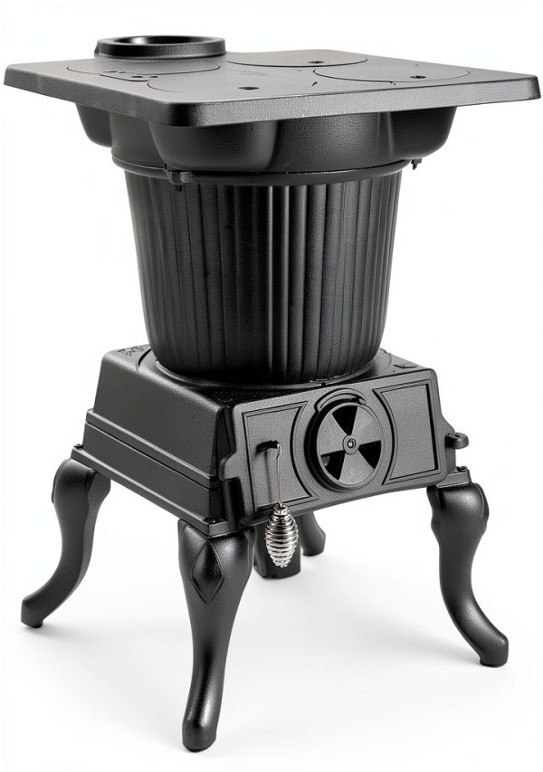Coal Burning Cast Iron Stove by Vogelzang-0