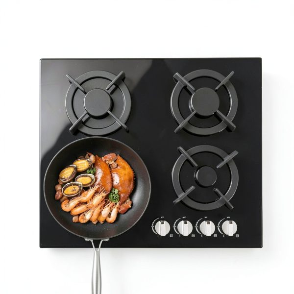 Tempered Glass Gas Stove HGRROE 4‑Burner Portable-4
