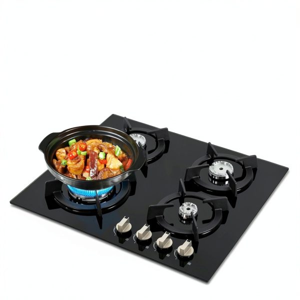 Tempered Glass Gas Stove HGRROE 4‑Burner Portable-5