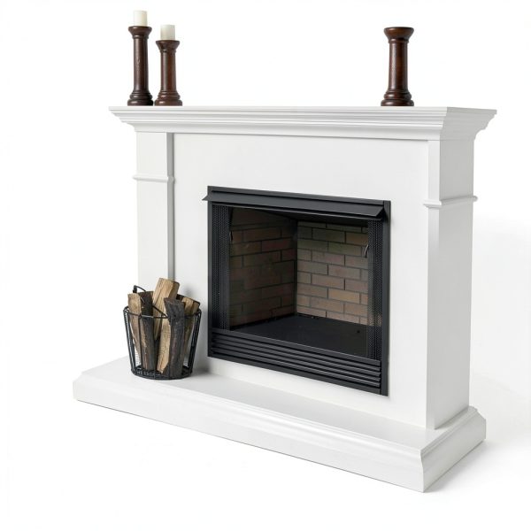 Ventless Gas Fireplace ProCom Metal WallMount-2