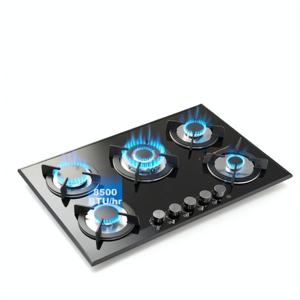 Nardea 30 Inch Gas Cooktop with 5 Burners-1