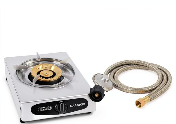 Pavo Cast Iron Gas Stove with Stainless Burner-0