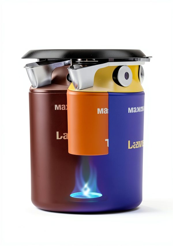 maxsun Mini A Gas Fireplace Stove Metal Design-2