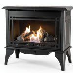 Pleasant Hearth 32-Inch Gas Vent Free Stove Black-0