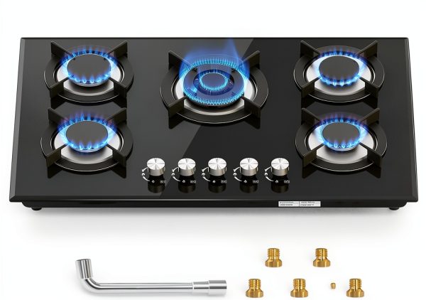 Nardea 30 Inch Gas Cooktop with 5 Burners-0