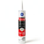GE Supreme Silicone Caulk Clear 10 fl oz Kitchen & Bathroom Sealant-0
