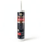 GE Supreme Silicone Caulk for Kitchen & Bath White 10.1 fl oz-0