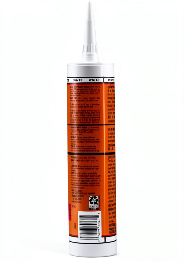 Gorilla Silicone Sealant Caulk White 10oz Waterproof 30min Water Ready-1