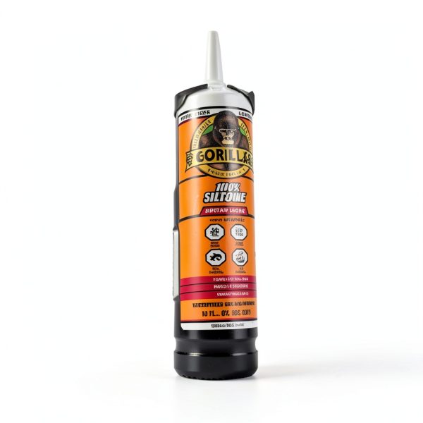 Gorilla Silicone Sealant Caulk White 10oz Waterproof 30min Water Ready-6