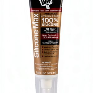 DAP Silicone Max Kitchen & Bath Sealant, White 2.8 Oz (7079808795)-0